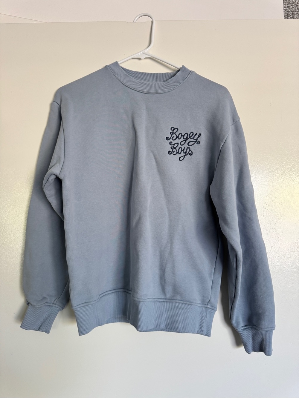 Bogey Boys Blue Crewneck Sweatshirt – Size S